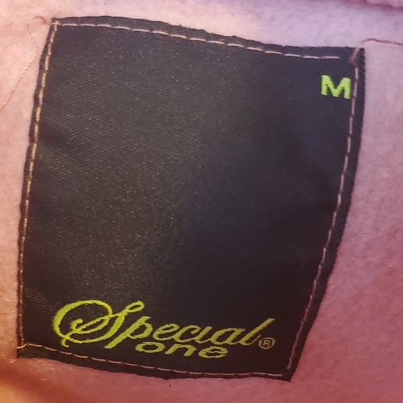 NWOT Special One pull over cropped hoodie size medium - Picture 4 of 4